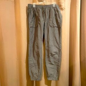 No boundaries mens olive green joggers